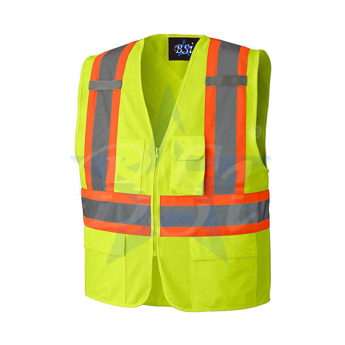 Custom Style High Quality Safety Vest Working Vest Security Vest Blue Star International